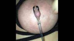 Breast Bondage Clip. Tight.