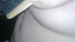 BBW Self Nipple Torture