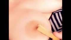 Boob & Nipple Torture Using Clothespins