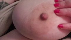Obese Vixen Close Up Nipple Play Huge Natural Boobs. Pain And Pleasure.