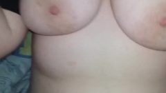 Nipple Play, Enormous Natural Breast Drop.