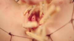 Masochistic Masturbation: Clothes Pegs, Thrashing & Sextoy Fuck Trailer