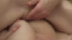 Ridiculous Dyke Nipple Nailing Boob Blowing